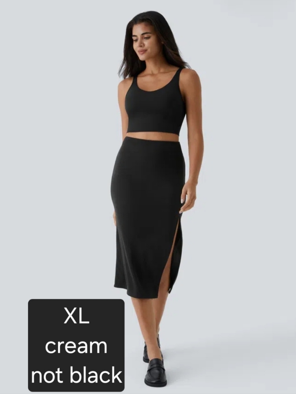Halara Split Bodycon Midi Skirt - Picture 5 of 6